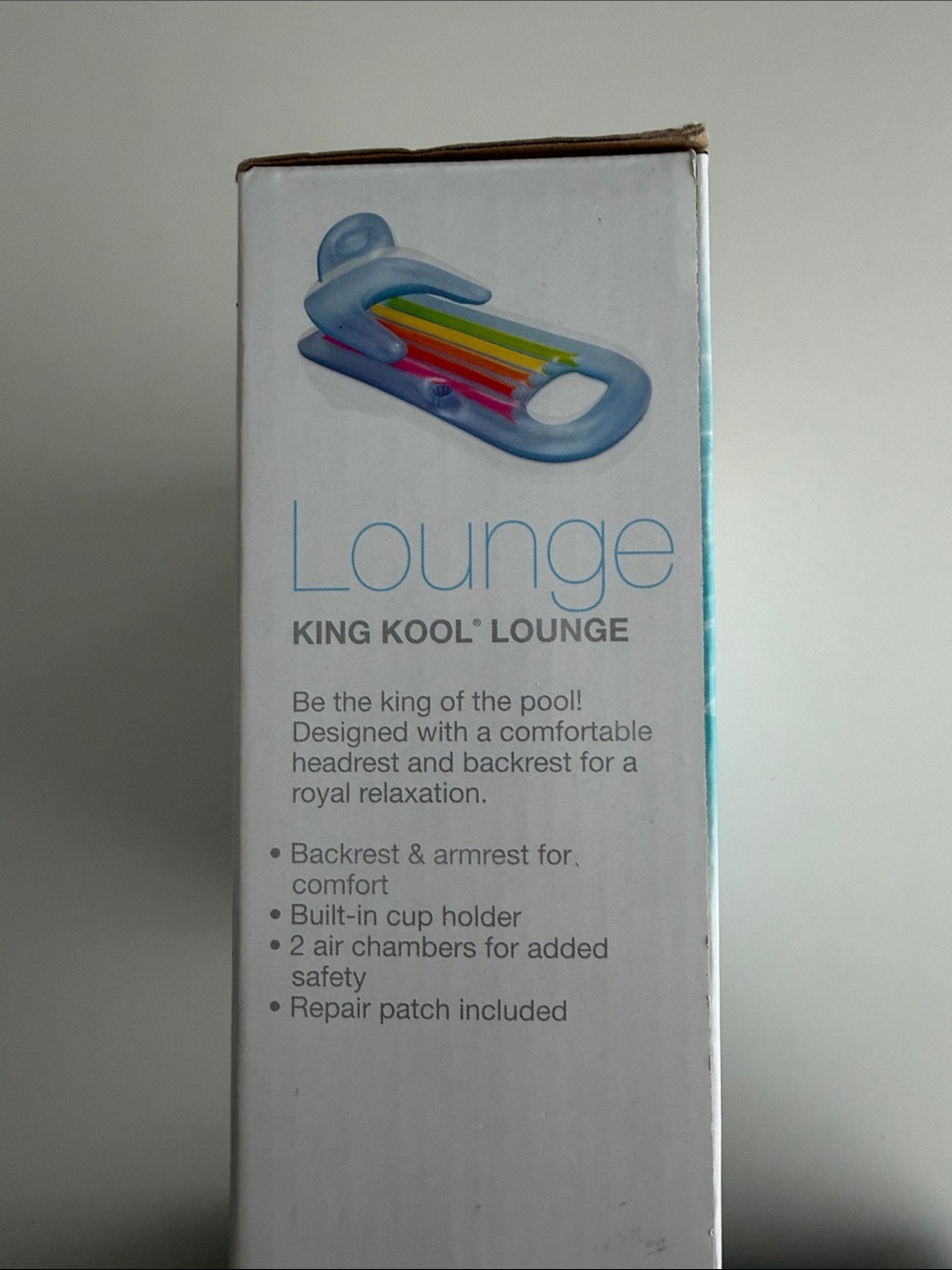 New - Intex King Kool Lounge Chair - Inflatable Pool Float - Summer - Swim - Picture 5 of 5
